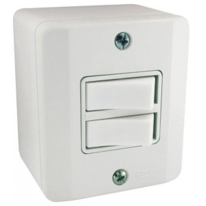 Interruptor Duplo S/X RADIAL