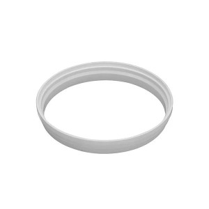 Porta Grelha Redonda Branca 100MM KRONA