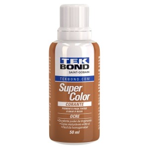 Corante Líquido Ocre 50ML TEK BOND