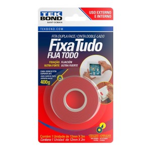 Dupla Face Interna e Externa 12MMX2M TEK BOND