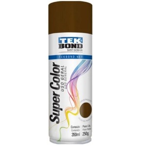 Tinta Spray Marrom 350ML TEK BOND