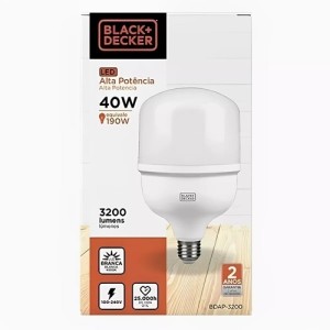 Lâmpada Led 40W BLACK DECKER