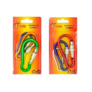 Chaveiro Mosquetão C/3 MONALIZA