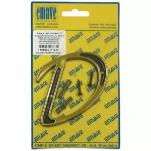 Letra Colonial D'' C/10 EMAVE