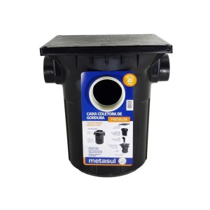 Caixa Gordura 20L METASUL