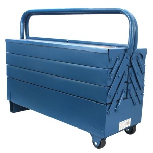 Caixa de Ferramenta Sanfonada C/Rodas Nº11 FERCAR