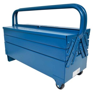 Caixa de Ferramenta Sanfonada C/Rodas Nº10 FERCAR