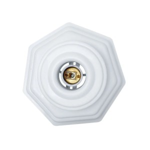 Plafon Sextavado Branco SKILLO