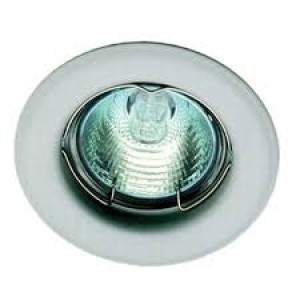 Spot Dicroica Fixo Simples Branco 110V LLUM