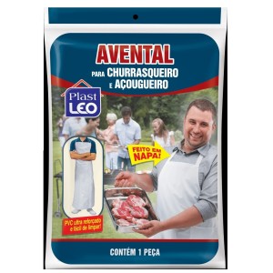 Avental Açougueiro/Churrasqueiro PLAST LEO