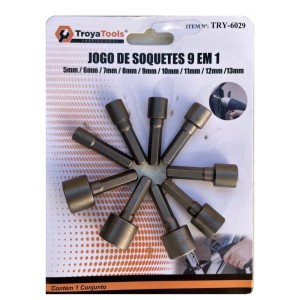 Jogo Soquete Canhão C/9 MOHNISH