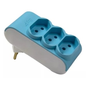 Pino Adaptador 3 Saídas 2P+T EXP