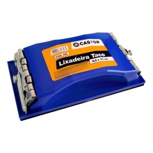 Lixadeira Manual Taco Azul CASTOR