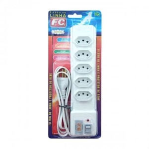 Filtro Linha 5T 2P+T 1,2M FC CABOS