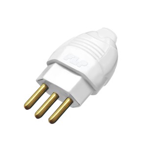 Pino Macho 10A 2P+T Branco FLP