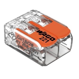 Conector Emenda 2 Polos 32A WAGO