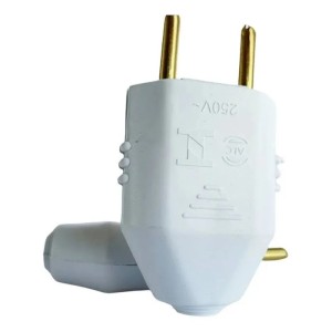 Pino Macho 10A 2P Branco PRISMATEC
