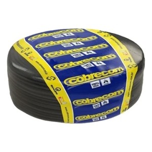 Cabo Flexível 6,0MM 100M Preto COBRECOM