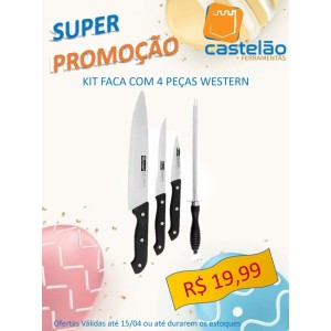 Kit Faca C/4 WESTERN