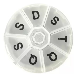 Porta Comprimido Redondo WESTERN