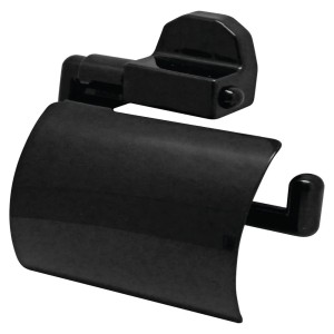 Porta Papel Higiênico Preto MAXXIMO