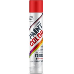 Tinta Spray Vermelha 250ML PAINT COLOR