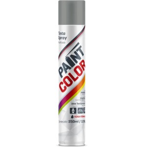 Tinta Spray Prata 250ML PAINT COLOR