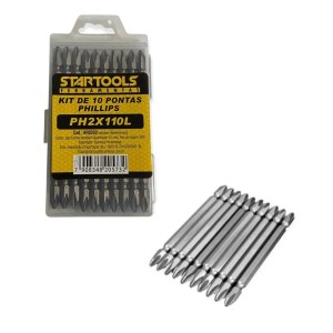 Bits Ponta Dupla 110MM C/10 STARTOOLS