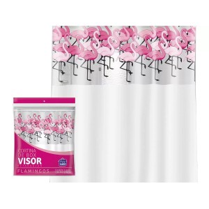 Cortina de Box C/Visor PLAST LEO