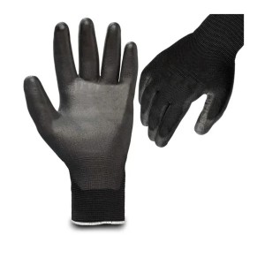 Luva Emborrachada Preta BESTFER