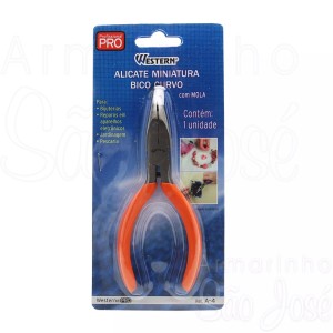 Alicate Mini de Bico Curvo WESTERN