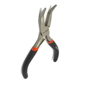 Alicate Mini de Bico Curvo Meia-Cana MTX