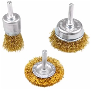 Escova de Aço P/Furadeira C/3 MONALIZA