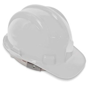 Capacete com Jugular Branco PROTEPLUS