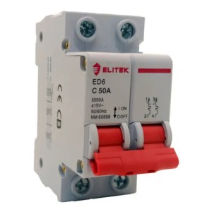 Disjuntor Bipolar 50A ELITEK