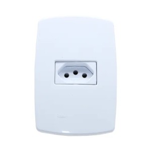 Tomada 2 Polos + Terra 20A Pérola RADIAL