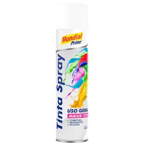 Tinta Spray Branco Brilhante 400ML AEROFLEX