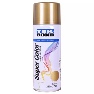 Tinta Spray Dourado 350ML TEK BOND