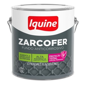 Zarcão Antiferrugem Zarcofer 3,6L IQUINE